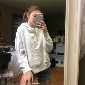 Cropped nude Gap hoodie!